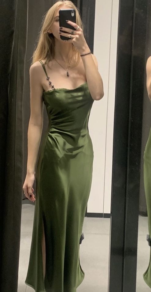 Sleeveless Spaghetti Strap Elegant Evening Party Prom Dress S6193
