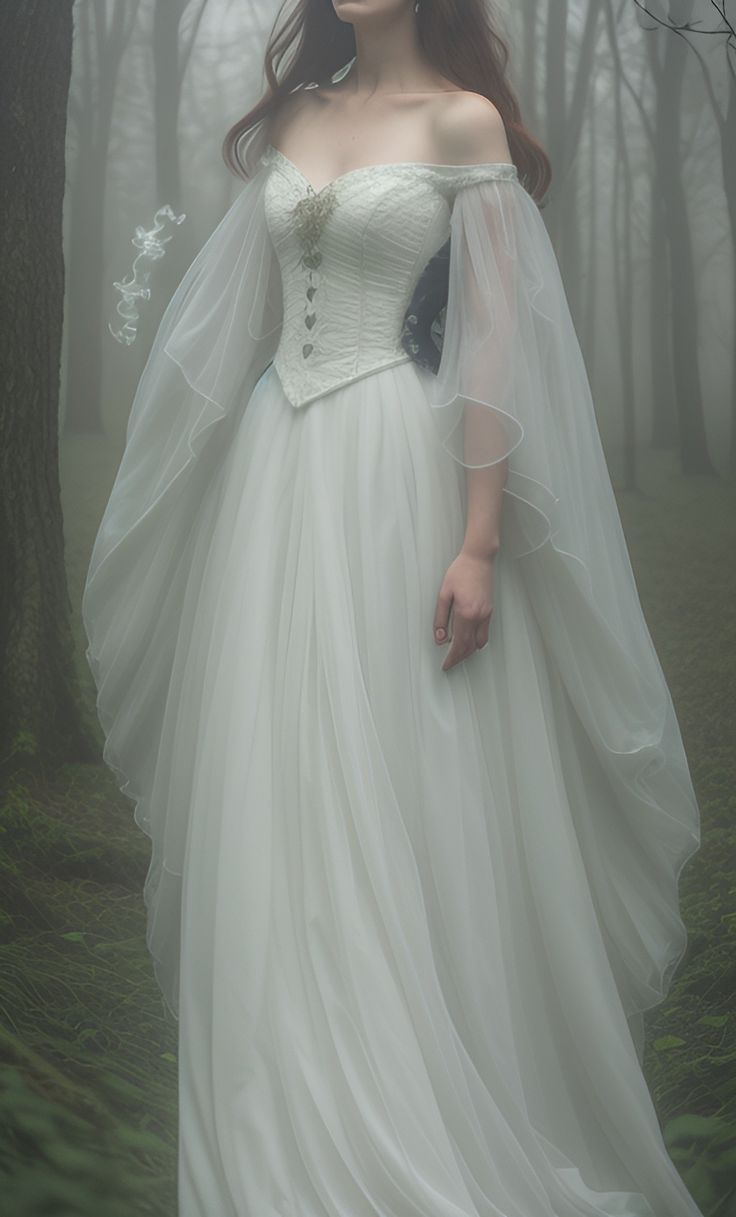 Fairy Wedding Dresses with Pleats Long Sleeve Off Shoulder Beach Bohemian Fantasy Bridal Gowns S6498