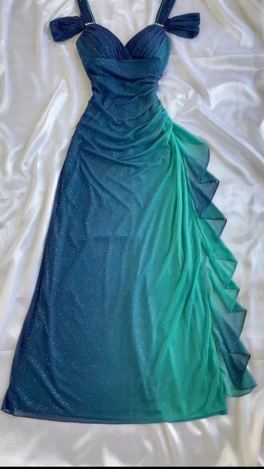 Beautiful Birthday Party Dresses Chiffon Prom Dresses S6246