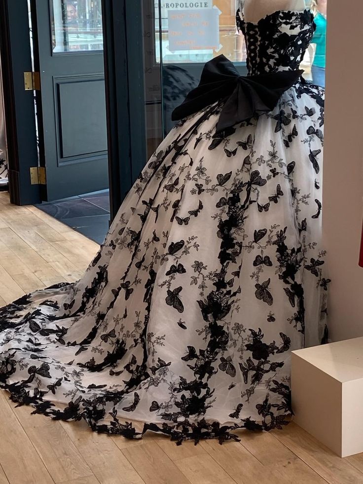A Line Quinceanera Dress Ball Gown Birthday Party Dress With Bow S6415