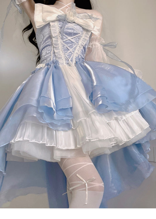 French princess dress birthday dress fairy dress S5747