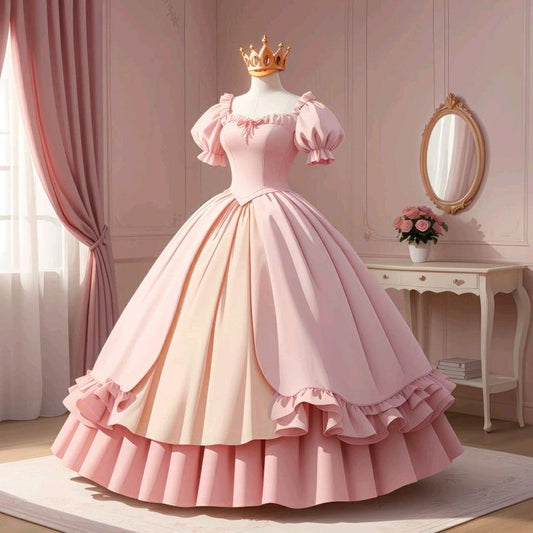 Pink Quinceanera Dresses Long Sweet 15 Princess Dress Girl Prom 16 Ball Gown S6494