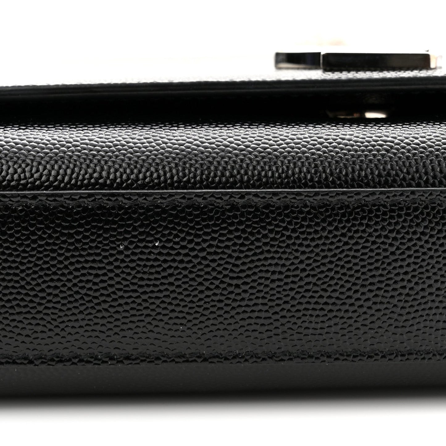 Grain De Poudre Medium Classic Monogram Kate Satchel Black
