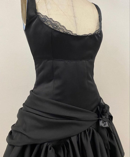 Black Short Prom Party Dresses Homecoming Dresses S6759