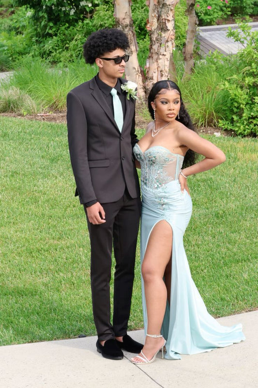 Sexy Mermaid Strapless Long Prom Dress,Evening Dress S6667
