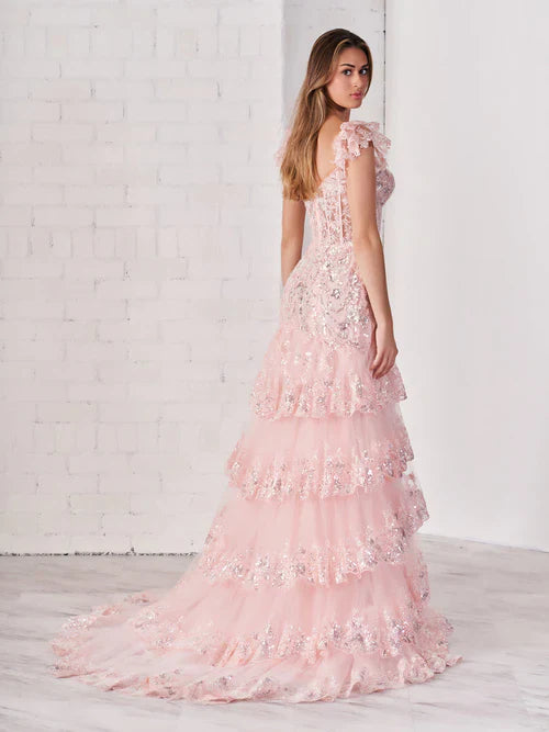 omberprom Elegant Sheath Evening Dress Off the Shoulder Fashion Long Prom Dress