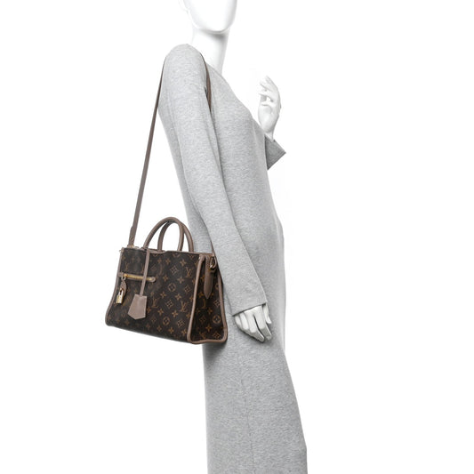 Monogram Popincourt PM Taupe Glace