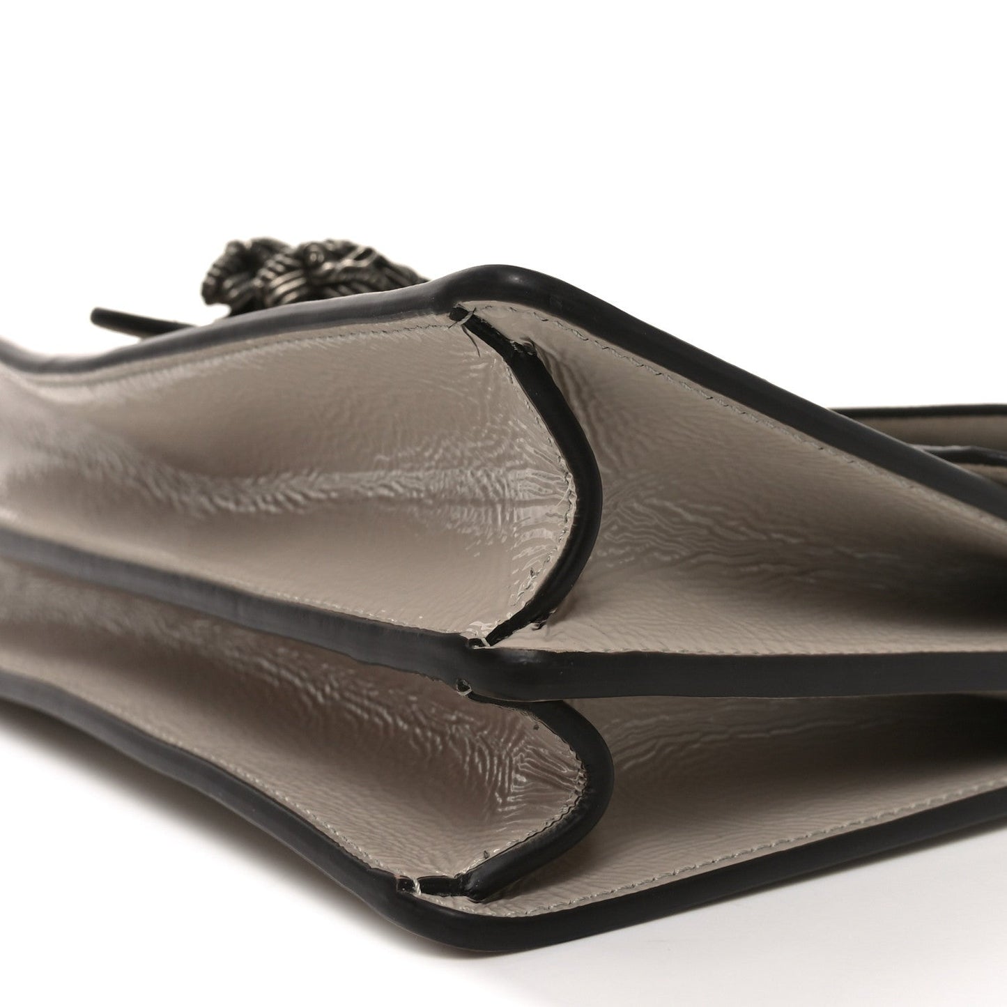 Crinkled Patent Small Dionysus Shoulder Bag Sphinx