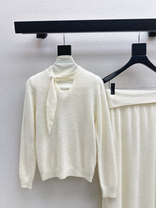 DIOR 25S KNIT SKIRT SET 588