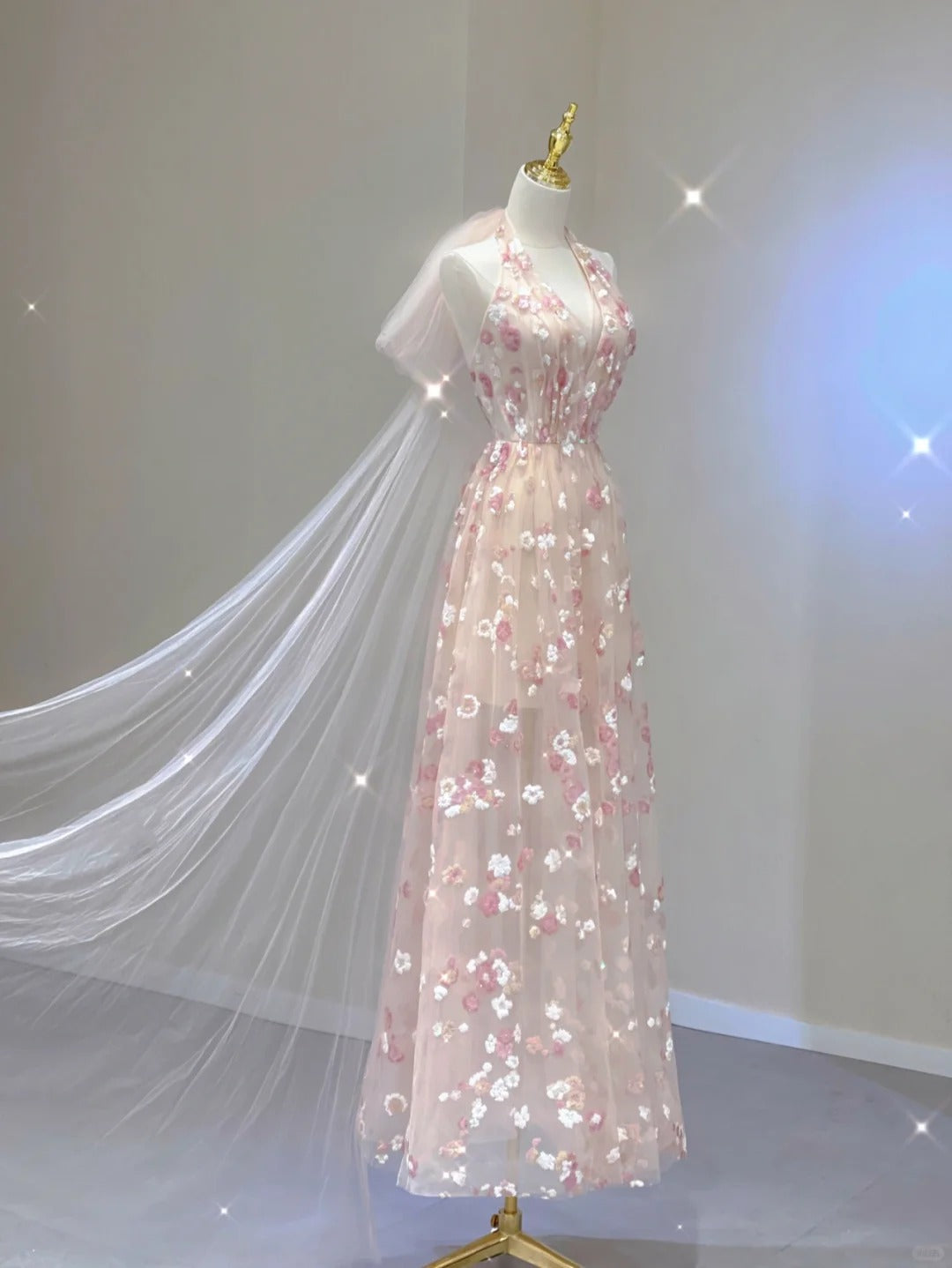 Long Stunning Evening Gowns New Arrive Prom Party Dresses S6915