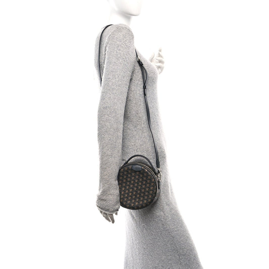 Canvas 1920 Oh! Small Yoyo Crossbody Bag Carbon Bronze Cognac