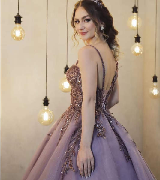 Elegant A-line Evening Dress for Women Spaghetti Straps Beaded Sequins A-line Arabic Dubai Wedding Party Dresses S6255