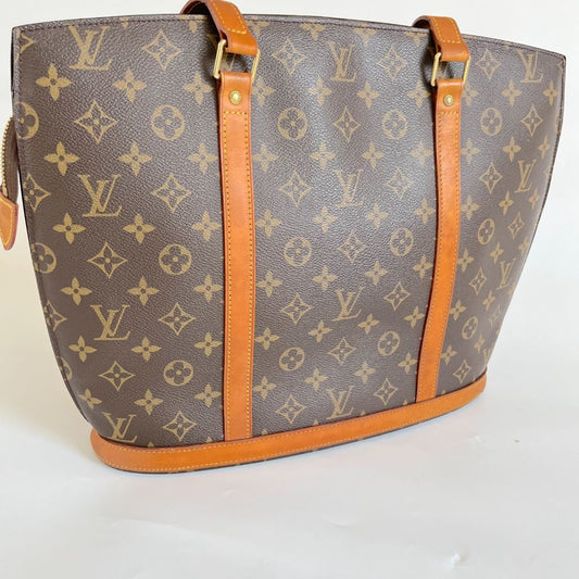 Louis Vuitton Monogram Canvas and Leather Babylone Bag