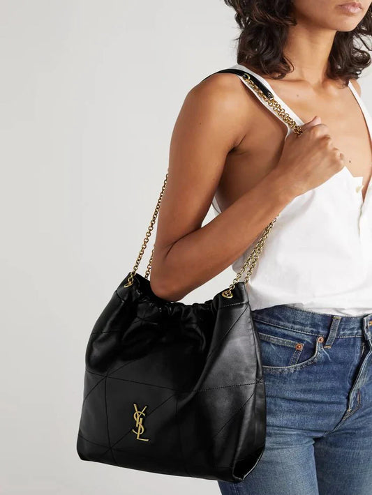 Balenciaga Rodeo Large Leather Shoulder Bag