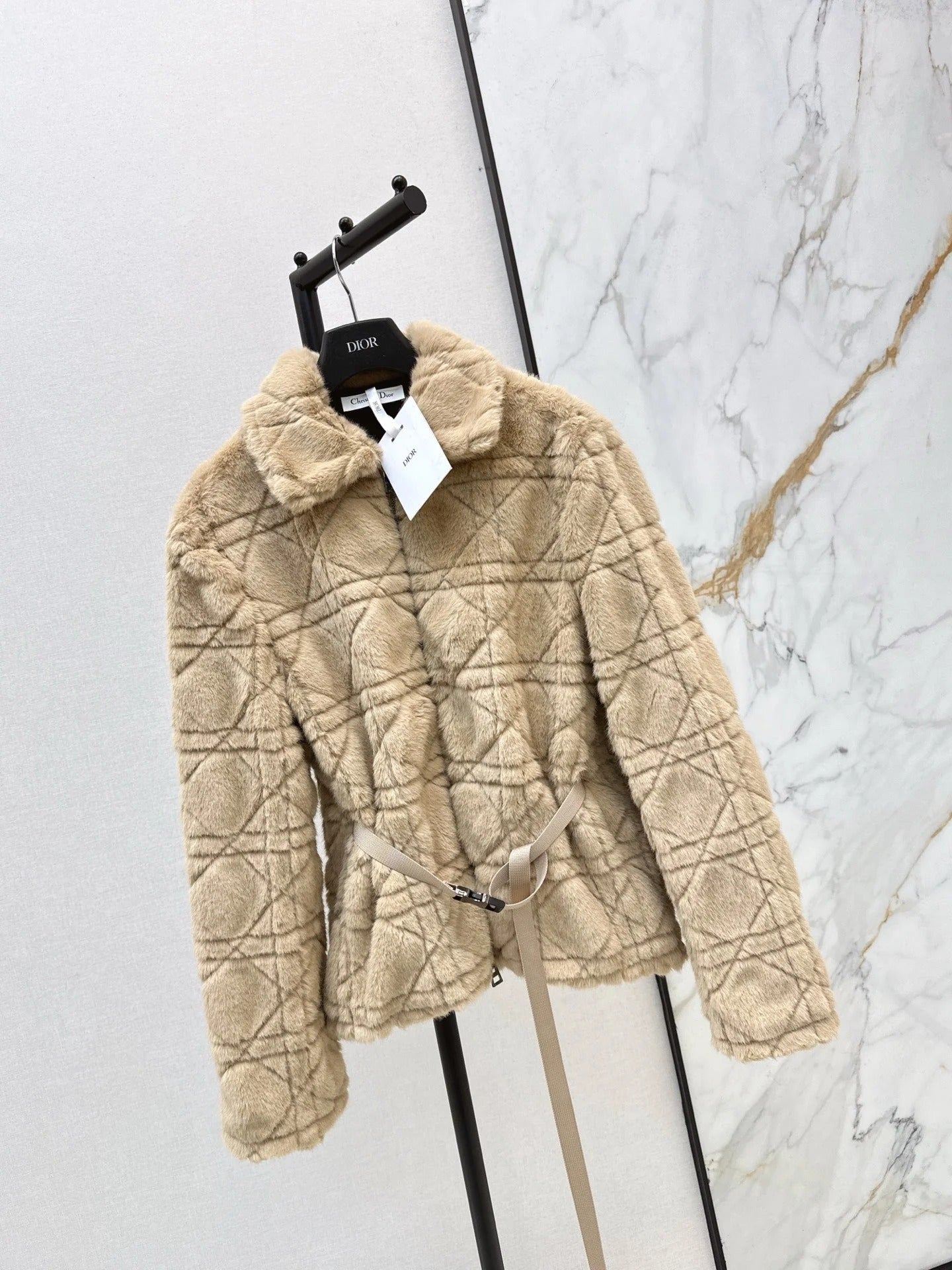 DIOR 25S MINK FUR CASHMERE CARDIGAN 469