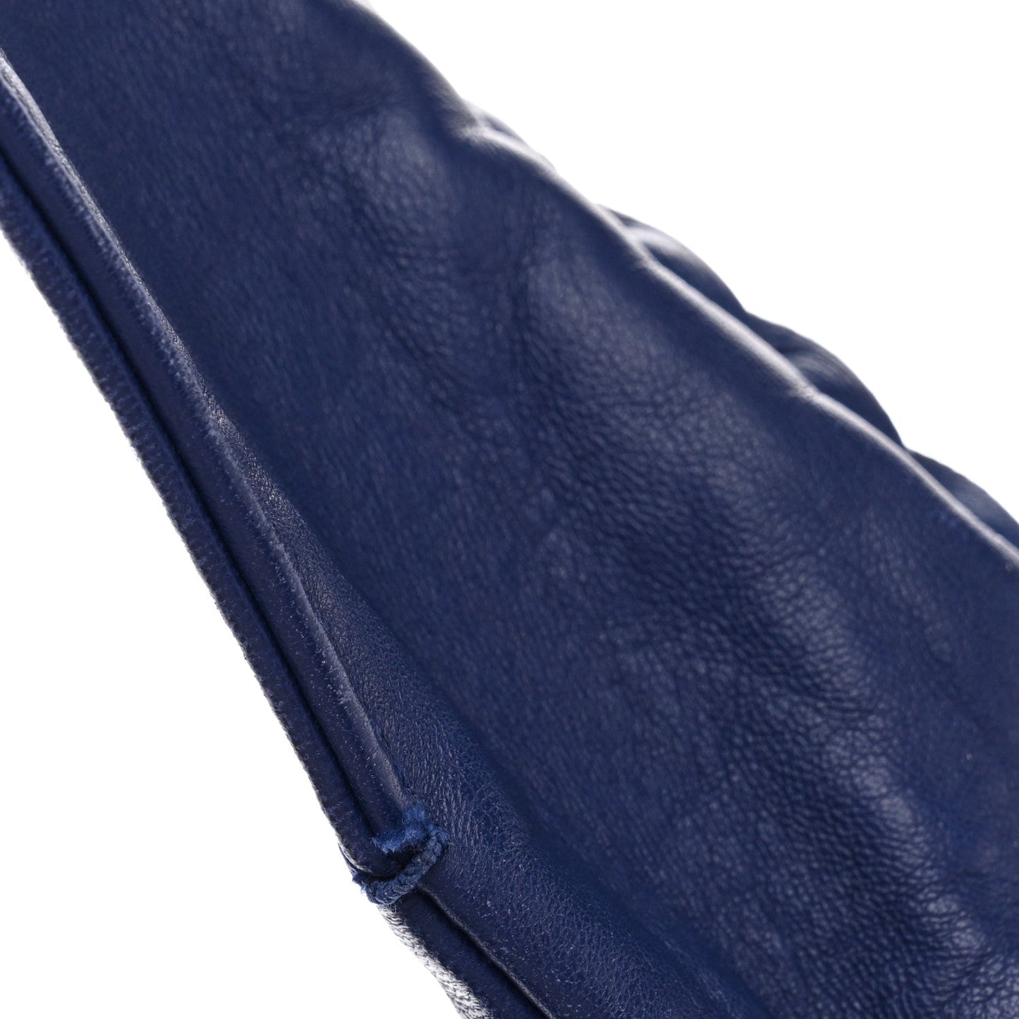 Nappa Intrecciato Maxi Veneta Hobo Baltic Blue