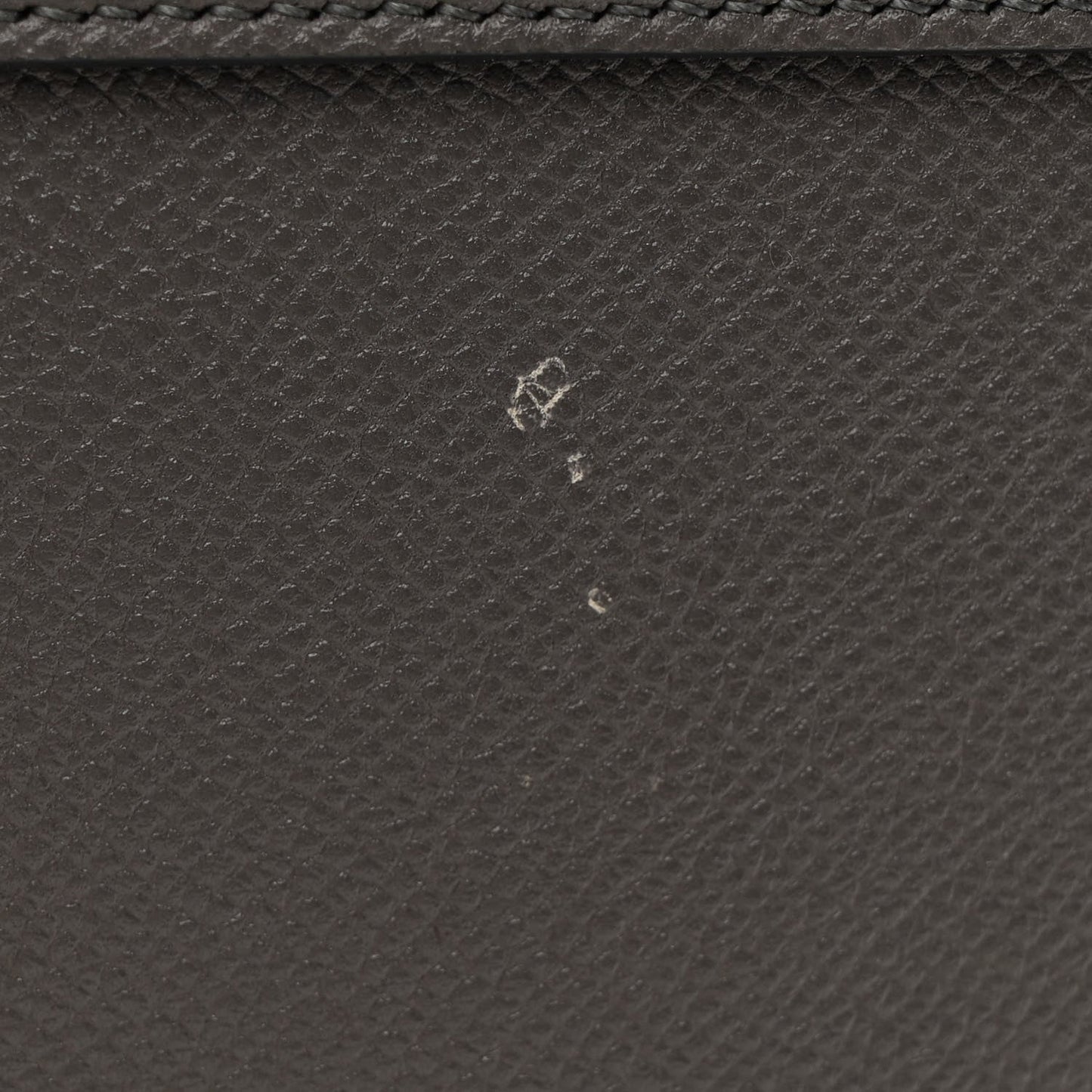 Grained Calfskin Mini Belt Bag Grey