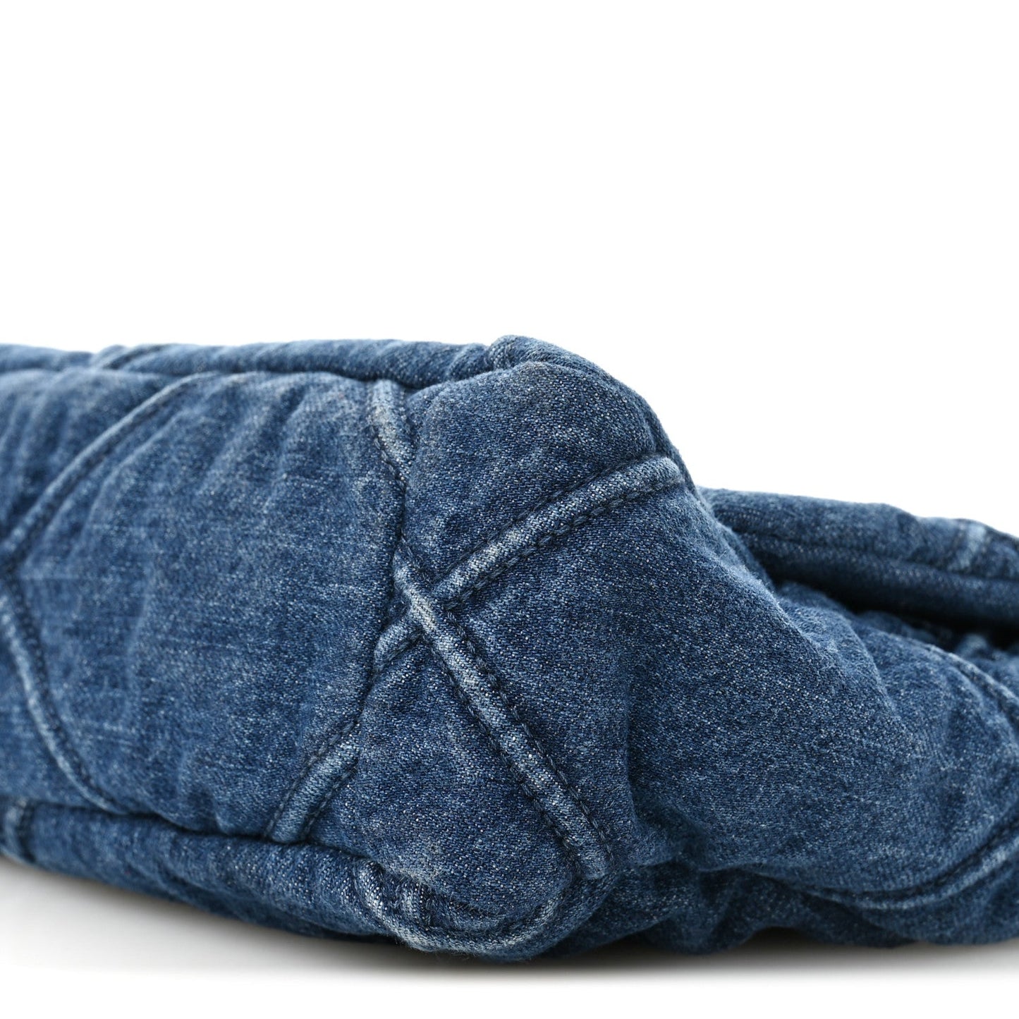 Denim Quilted Medium Chanel 19 Flap Blue