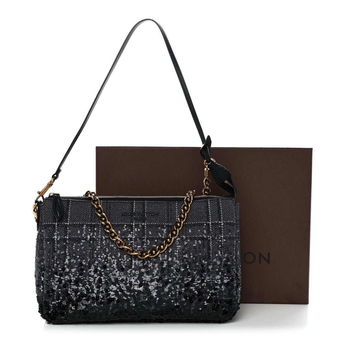 Sequin Reverie Pochette Accessories MM Blue
