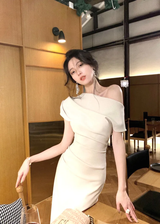 New Arrival Elegant Bodycon Sexy Vintage Casual Prom Party Midi Dress S5420