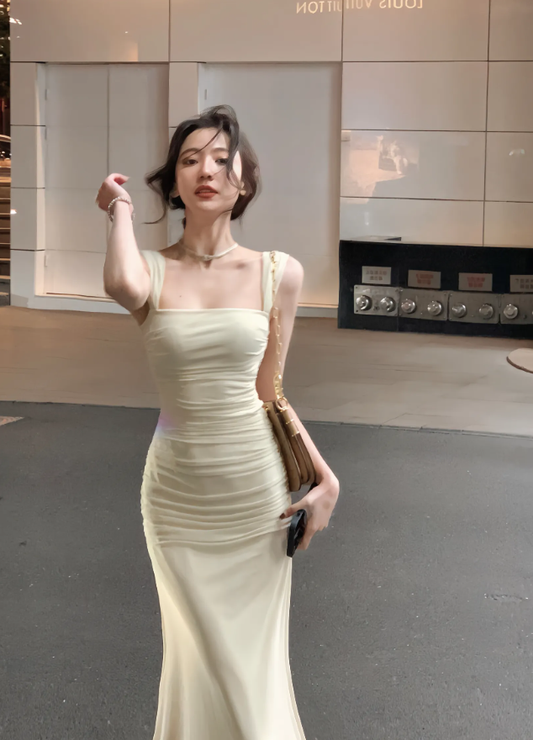 Women Elegant New Fashion Evening Party Vestidos Vintage Bodycon Midi Dresses S5403