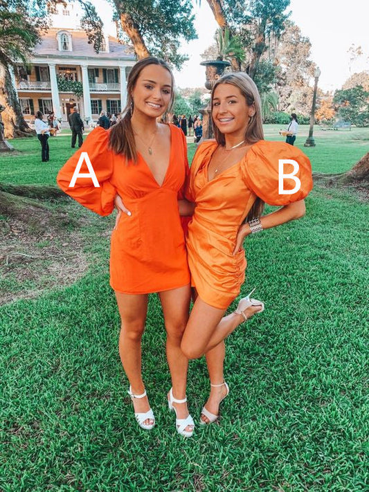 Cute unique homecoming dress Short Evening Dress S5255