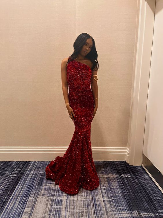 Sequin Prom Dress,fashion Dress,sexy Party Dress S3775
