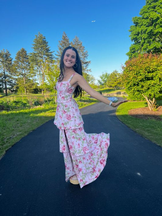 Long Prom Dresses with Slit Elegant Formal Dresses S3766