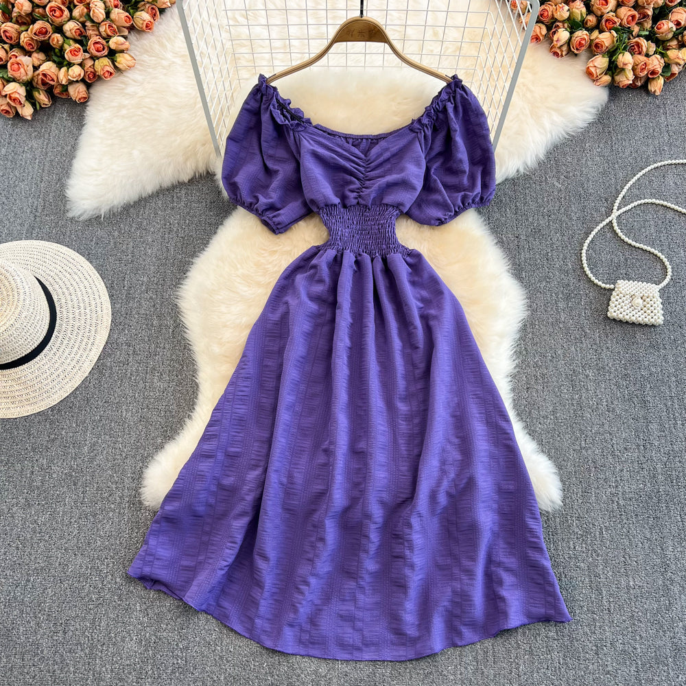 Cute A Line Short Dress Fashion Dress S4447