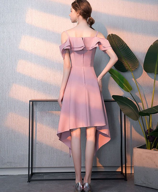 Simple V Neck Short Prom Dress, Homecoming Dress S3280