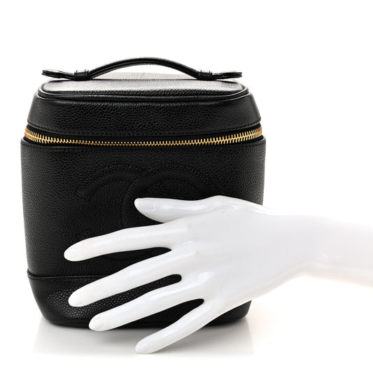 Caviar Vanity Cosmetic Case Black