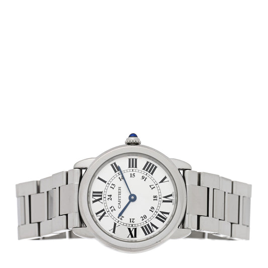 Stainless Steel 29mm Ronde Solo Quartz Watch