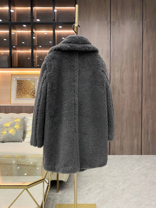 MAX MARA 25S TEDDY SHORT JACKET 076