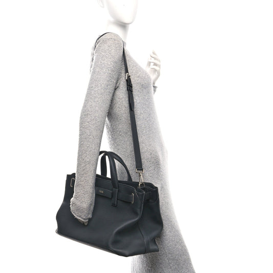 Icons Calfskin Medium Normandie Tote Black