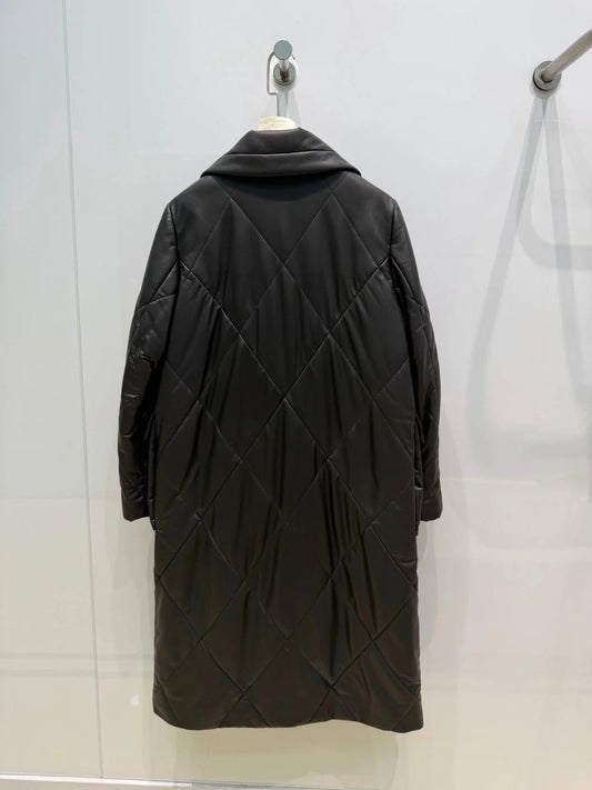 MAX MARA 25S QUILTED LONG COAT 030