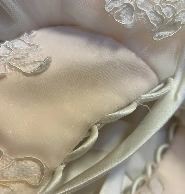 Retro Light Pink Sweetheart Applique Strapless Tulle Sweet 16 Quinceanera A-Line Evening Dress Ball Gown TP4285