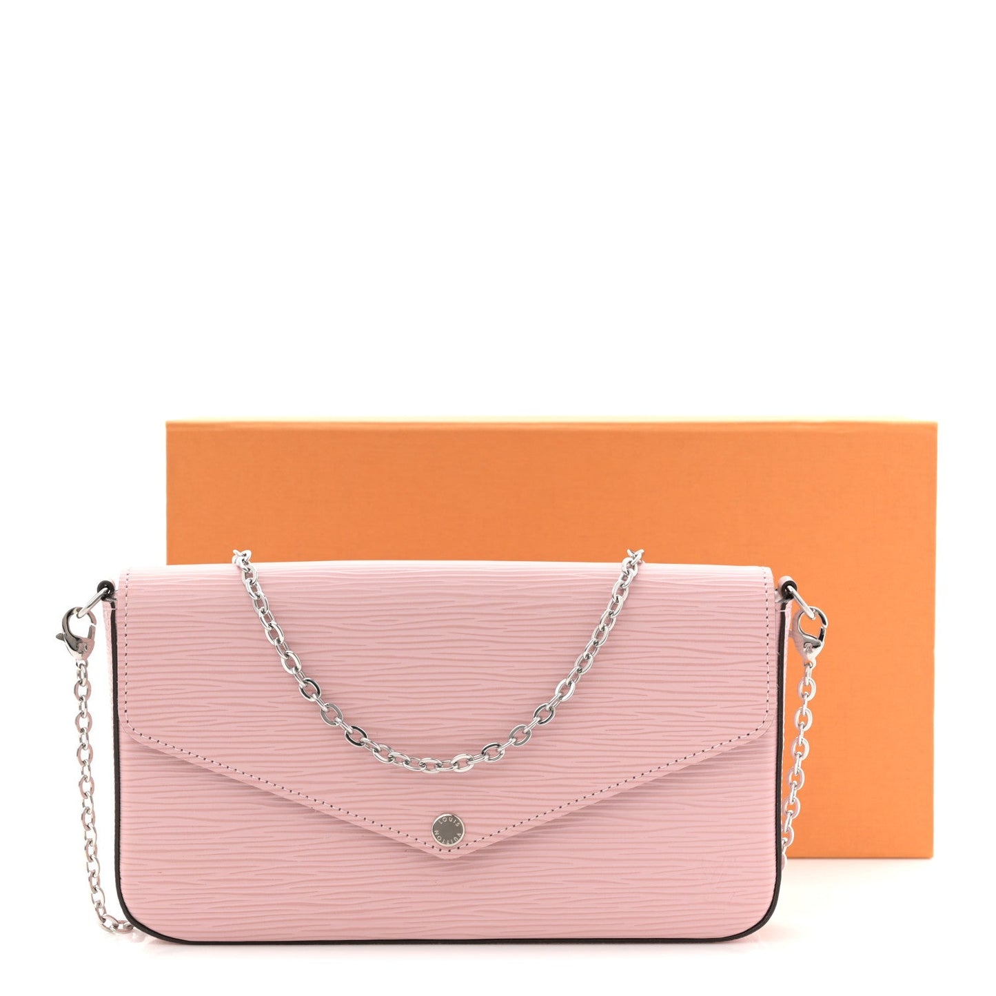 Epi Pochette Felicie Rose Ballerine