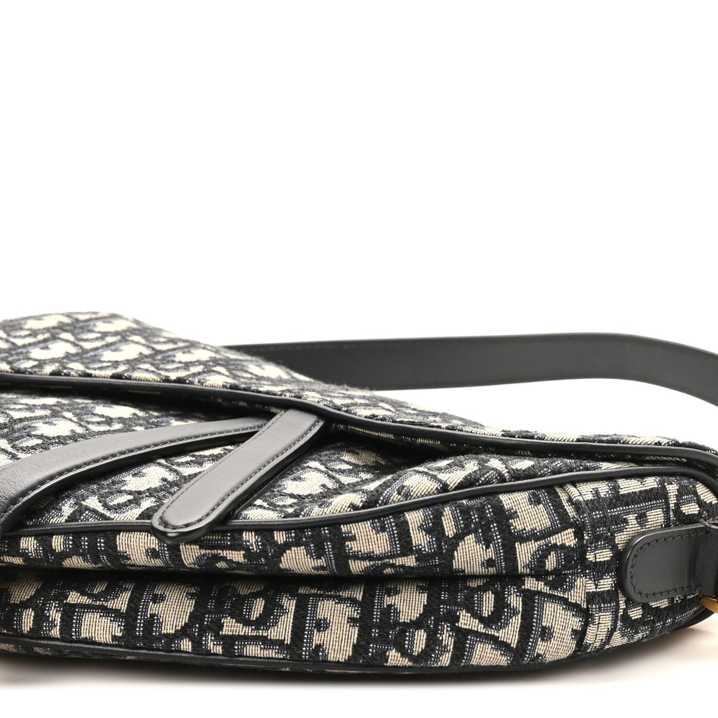 Oblique Saddle Bag Blue