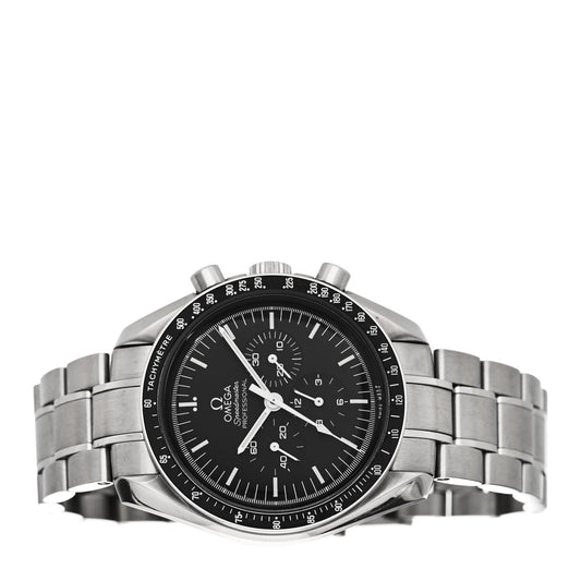 Stainless Steel 42mm Speedmaster Moonwatch Professional Chronograph Manual Winding Watch Black 311.30.42.30.01.005
