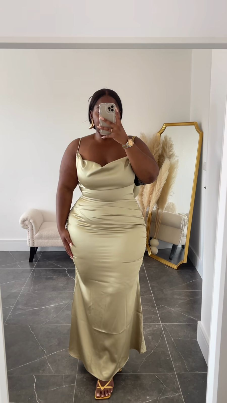 Plus Size Cowl Neck Prom Dress,Sexy Prom Gown Y5250