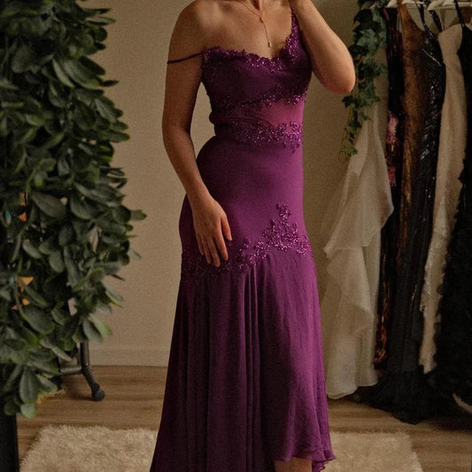 omberprom Elegant Off The Shoulder Long Prom Dress Vintage Evening Party Dress Formal Women's Dresses