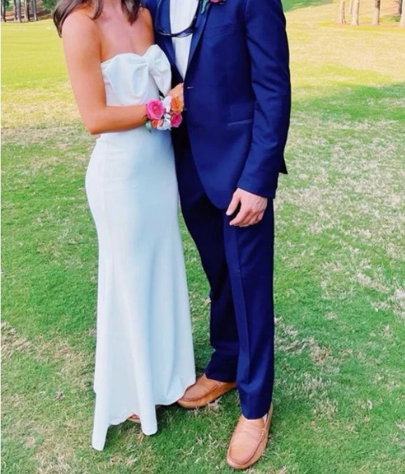 omberprom Strapless Sheath Elegant Long Prom Dress Off Shoulder Party Dress Formal Dress Wholesale