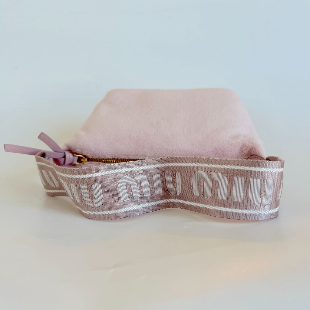 Miu Miu Terry Cloth Pink Bag