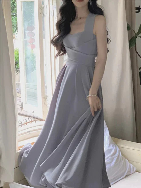 omberprom Elegant A-Line Midi Length Party Dress Charming Evening Dress Formal Dress Wholesale
