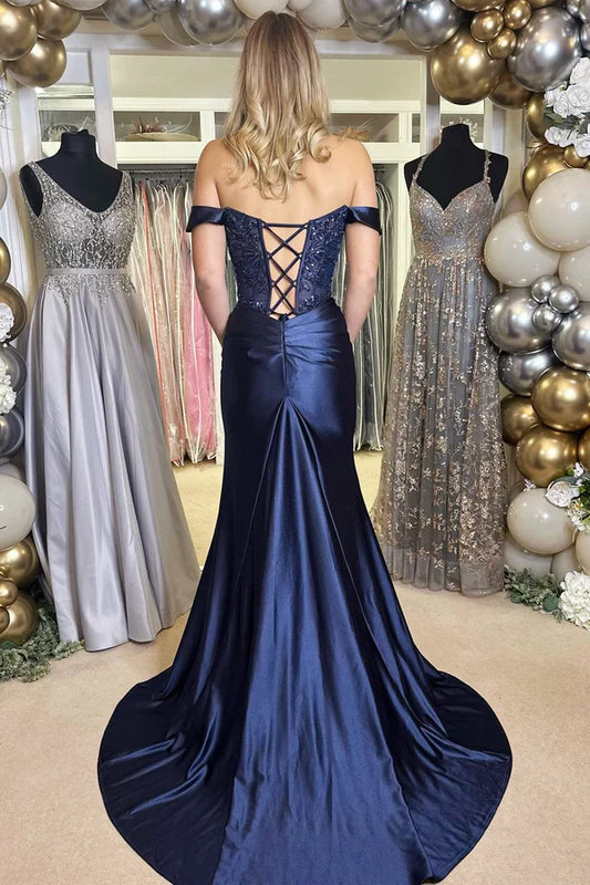 omberprom Sweet A-line Evening Dress Cowl Neck Silk Long Prom Dress