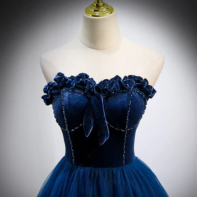 omberprom A Line Long Formal Dress Sweetheart Prom Dress Off Shoulder Elegant Wholesale