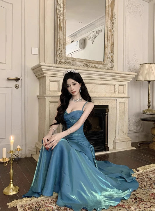 Fishtail Long Stunning Evening Gown Party Prom Dress S7289