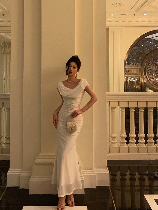 French style beautiful mesh dress summer new party dress S5567