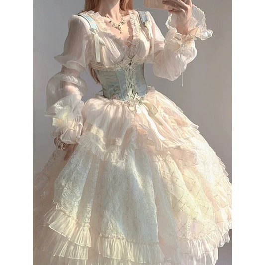 Lolita gorgeous suit women's dress sweet and elegant Halloween princess dress S5562