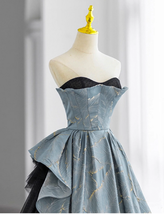 Elegant Strapless Sweetheart A-Line Quinceanera Ball Gown TP5225